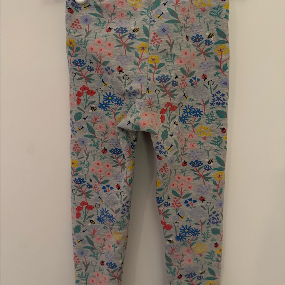H&M Kids Leggings with Colorful Floral Design - Picture 2 of 3